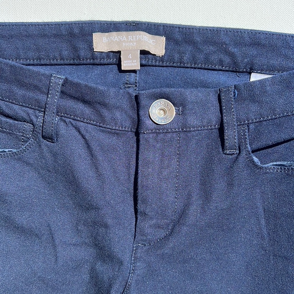 Banana Republic Sloan pant 4 navy